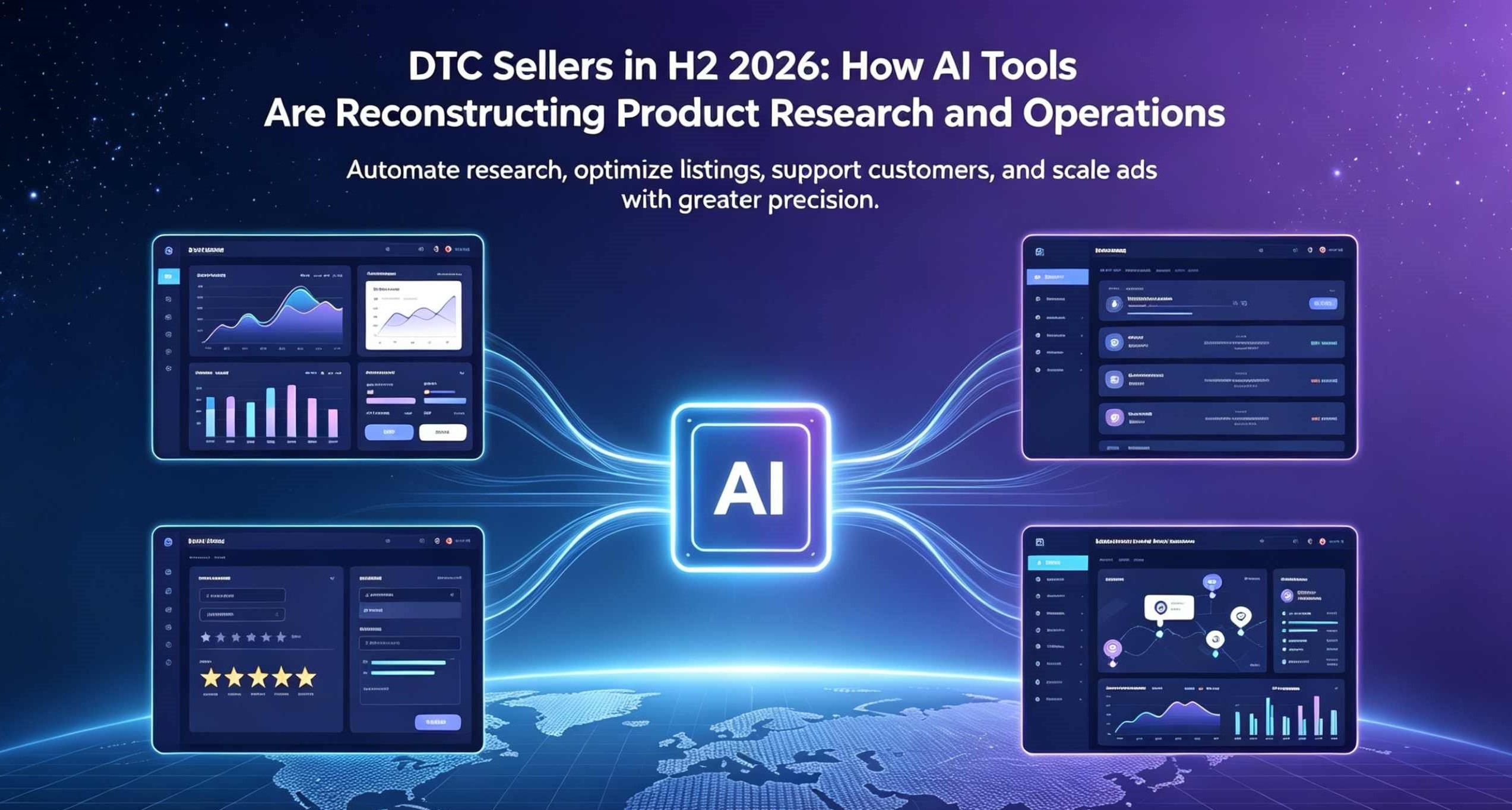 DTC Sellers in H2 2026: How AI Tools Are Reconstructing Product Research and Operations