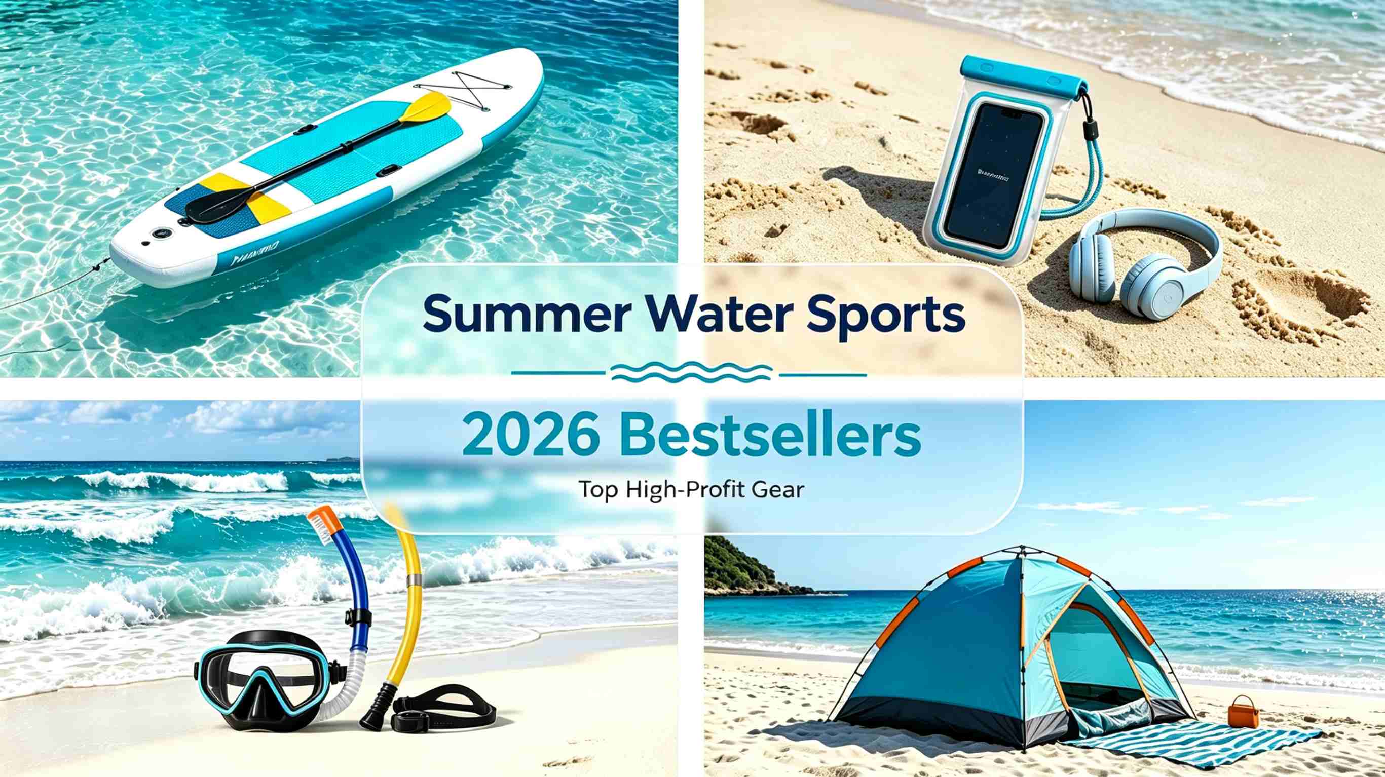 2026 Summer Water Sports Equipment Selection Analysis—5 Top-Selling Items Based on Doba's Summer Bestseller Report