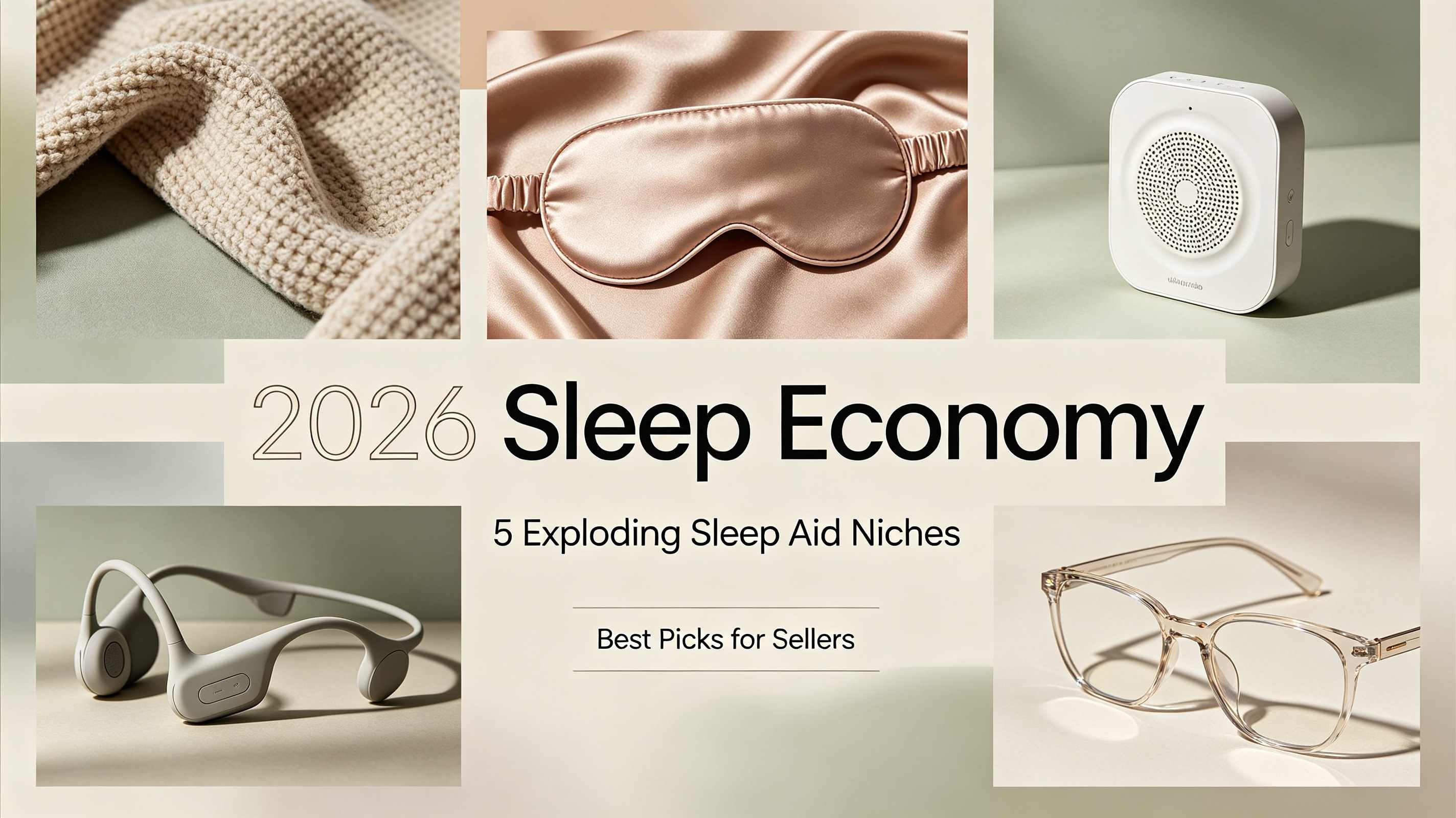 2026 Sleep Economy: 5 Exploding Sleep Aid Product Categories