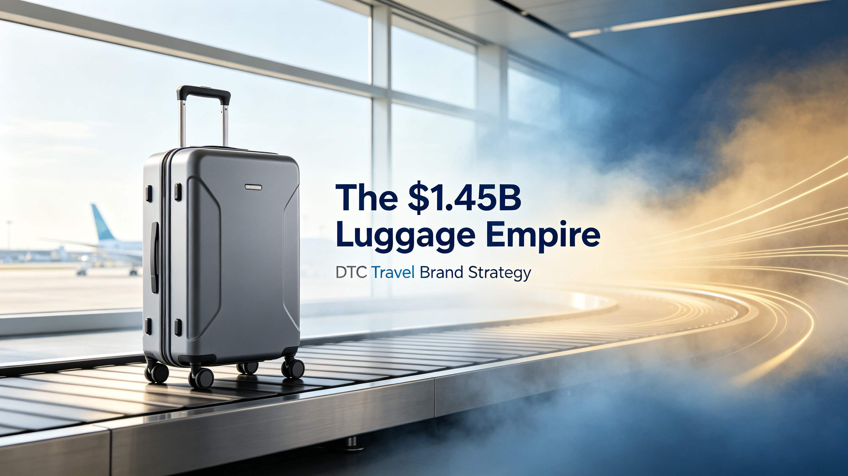 The 1.45 Billion Dollar Suitcase: How a Broken Bag Launched a DTC Travel Empire