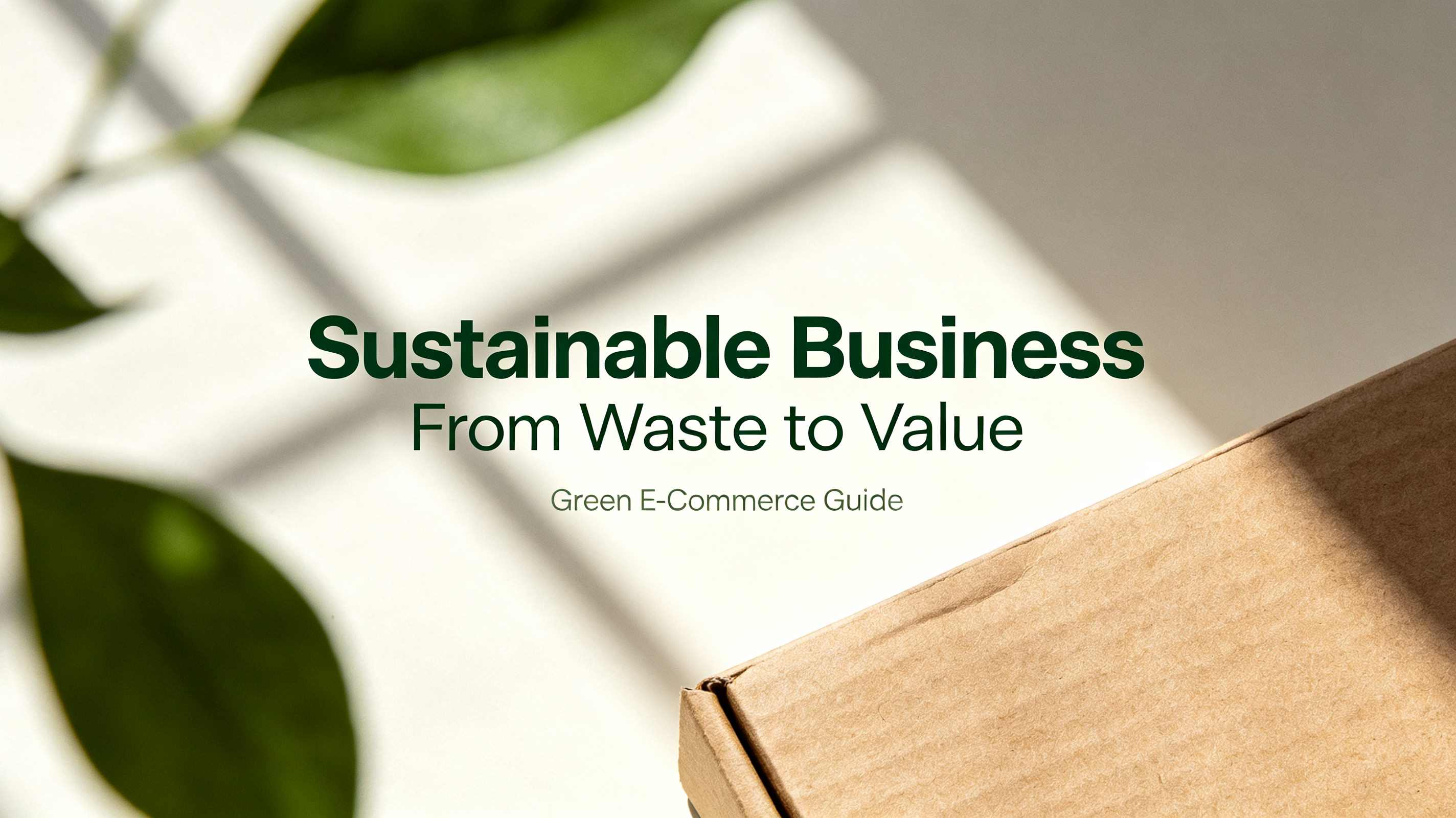 The Rise of Green E-Commerce: When Sustainable Consumption Becomes a Business Imperative Rather Than a Moral Choice