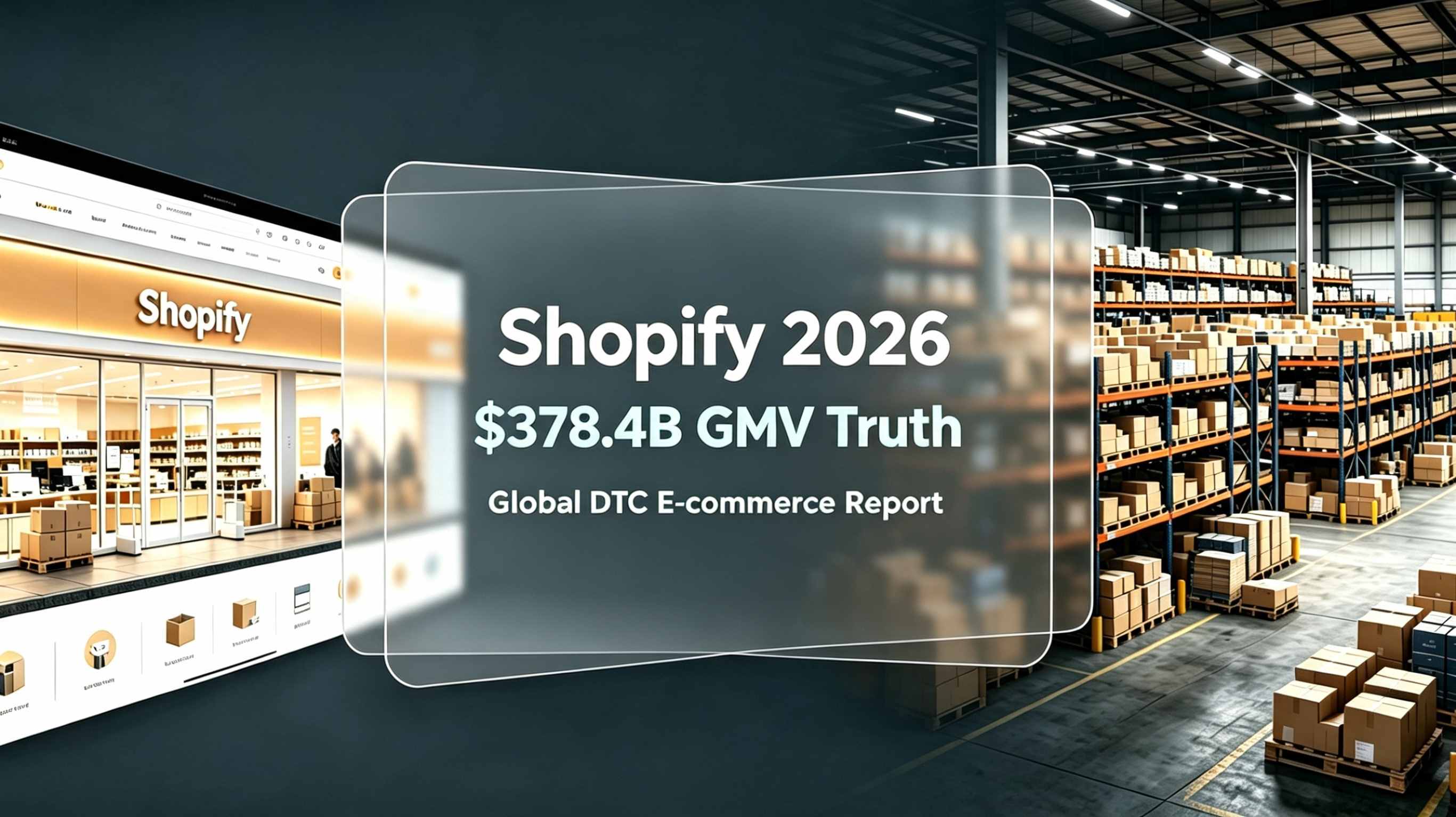 Shopify 2026 is not a dream: The truth behind independent websites' $378.4 billion GMV