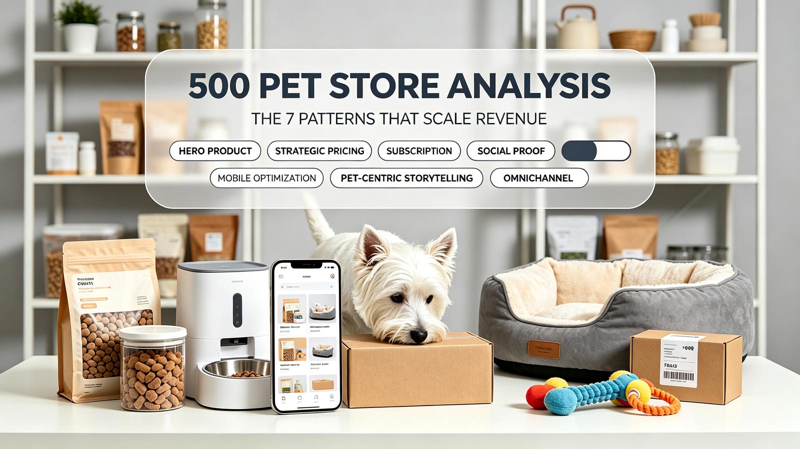 We Analyzed 500 Top-Performing Shopify Pet Stores — Here Are the 7 Patterns They All Share