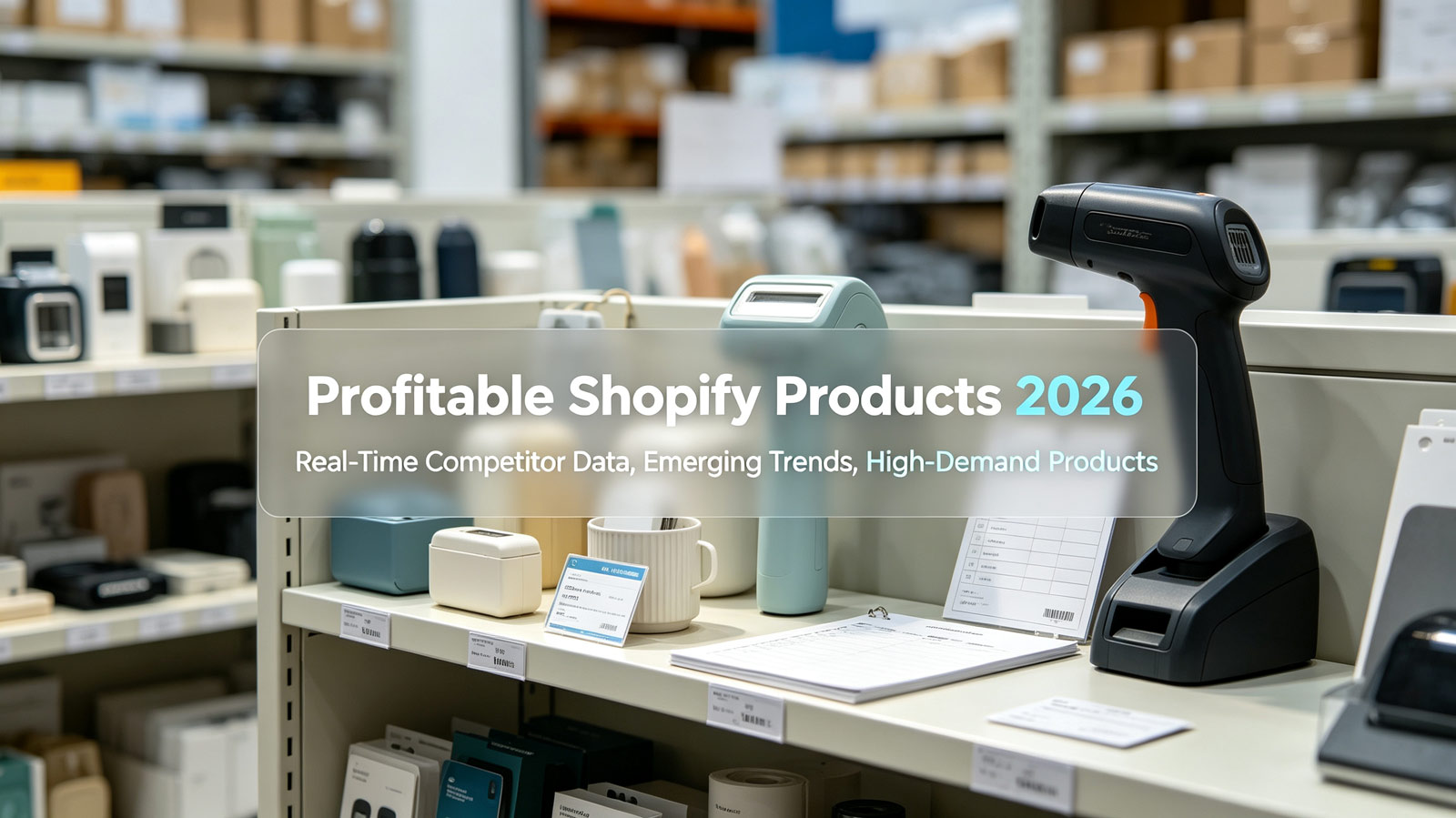 How to Find 2026's Most Profitable Shopify Products Using Real-Time Competitor Data