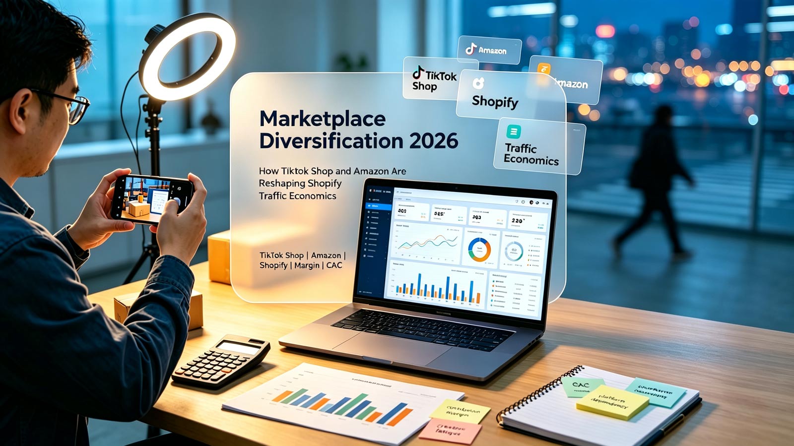 Marketplace Diversification 2026: How TikTok Shop and Amazon Are Reshaping Shopify Traffic Economics