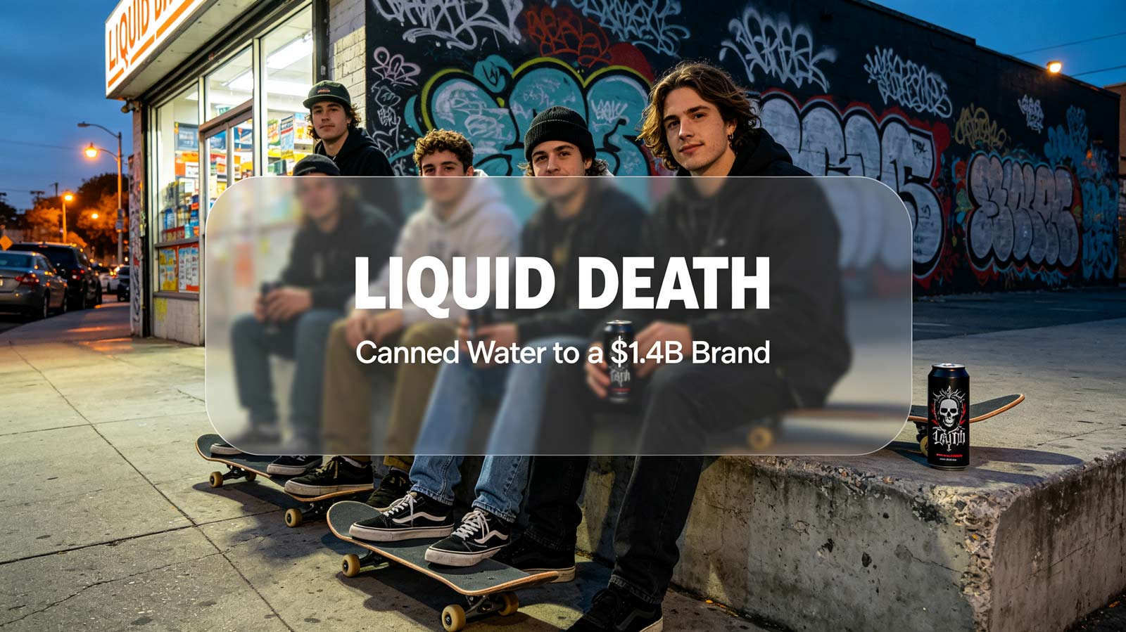 Liquid Death: How Canned Water Sold to Metalheads Became a $1.4 Billion Brand