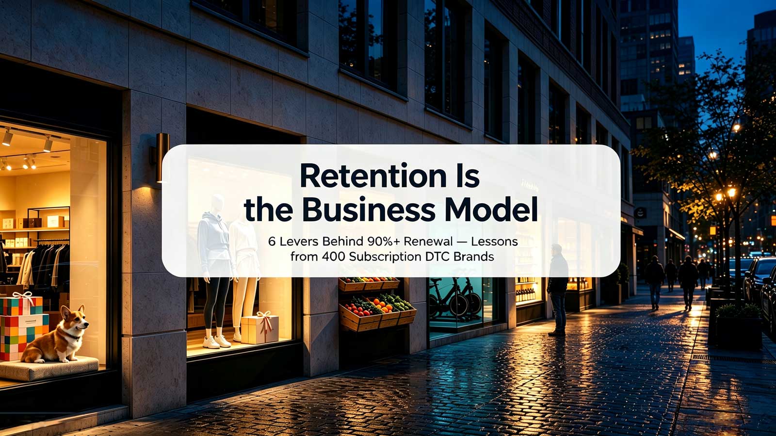 We Analyzed 400 Subscription DTC Brands: 6 Retention Levers Behind 90% Renewal Rates
