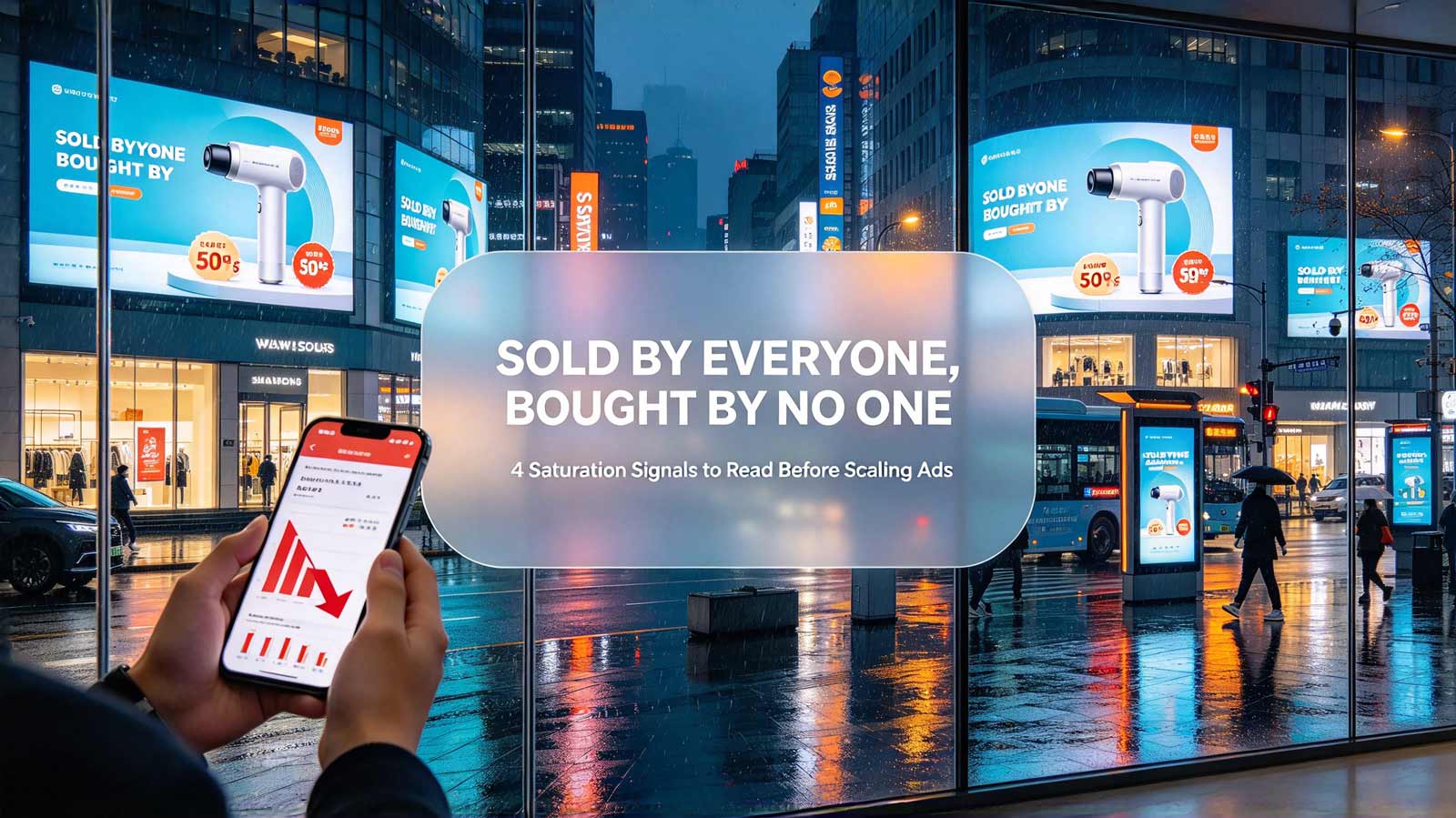 Sold by Everyone, Bought by No One: Reading Saturation Signals Before Scaling Ads