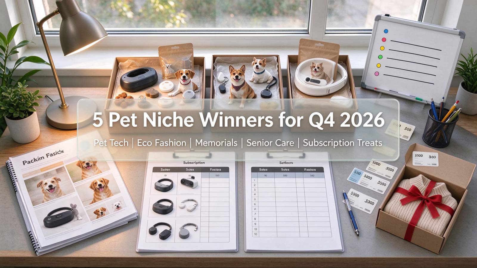 Q4 2026 Pet Niche Sourcing: 5 Underserved Winners for the Holiday Gifting Rush